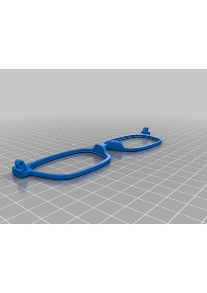Bot Atış Gözlükleri (Sadece Plastik Aparattır!!!) 3D