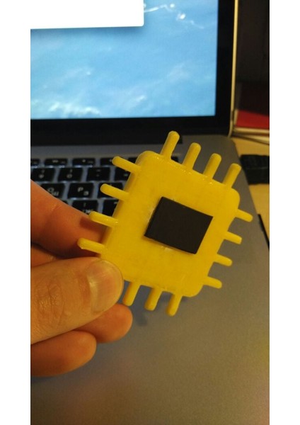 Veri Bilimi Usta Manyetik Rozet (Sadece Plastik Aparattır!!!) 3D
