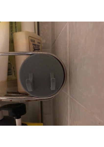 Simplehuman Duş Caddy Kancası (Sadece Plastik Aparattır!!!) 3D