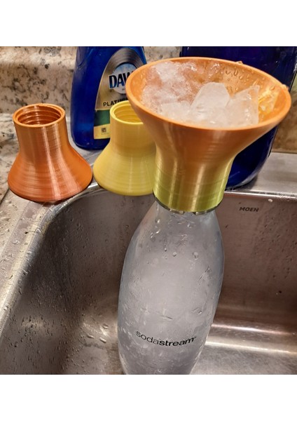 Sodastream Huni (Vidalı) (Sadece Plastik Aparattır!!!) 3D fırsatları