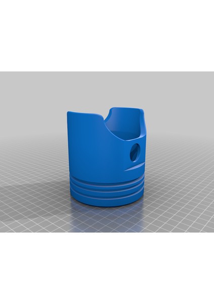 Piston Pint Cam Bardak Tutucu (Sadece Plastik Aparattır!!!) 3D modelleri