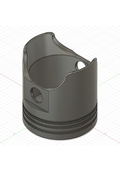 Piston Pint Cam Bardak Tutucu (Sadece Plastik Aparattır!!!) 3D fırsatları