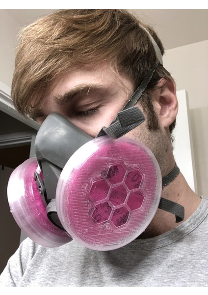 3m P100 Solunum Filtre Koruyucusu (Sadece Plastik Aparattır!!!) 3D fiyatları