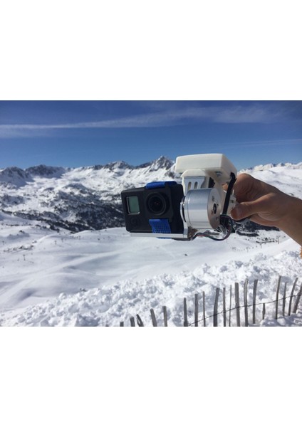 Kamera Stabilizatör - El Gimbal Gopro 39 $ Dıy (Plastik Aparattır!!!) 3D fırsatları