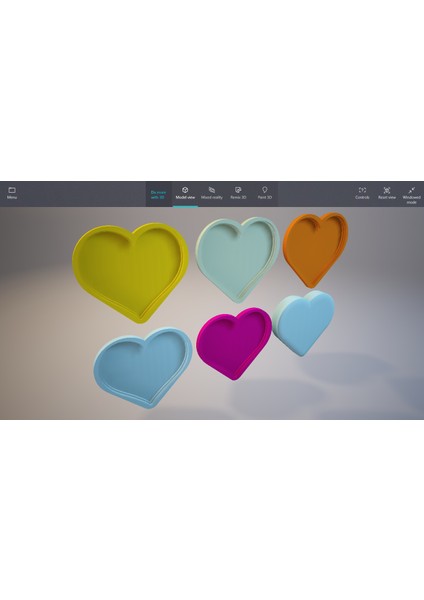 Sweethearts Klasik Şeker Kutusu (Sadece Plastik Aparattır!!!) 3D modelleri