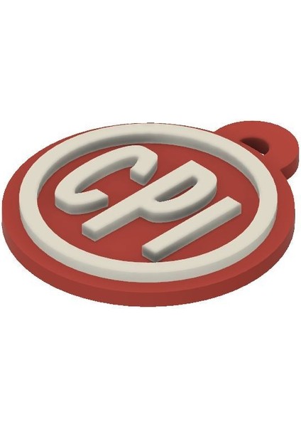Cpı Motor Anahtarlık Renk Takas (Sadece Plastik Aparattır!!!) 3D