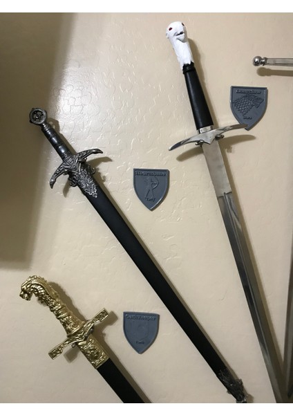 Game Of Thrones Kılıç Pankartları (Sadece Plastik Aparattır!!!) 3D modelleri