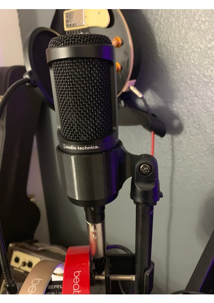 Kondansatör Mikrofonu Tutucu (Audio Technica AT2020) Veya Benzeri (Sadece Plastik Aparattır!!!) 3D fiyatları