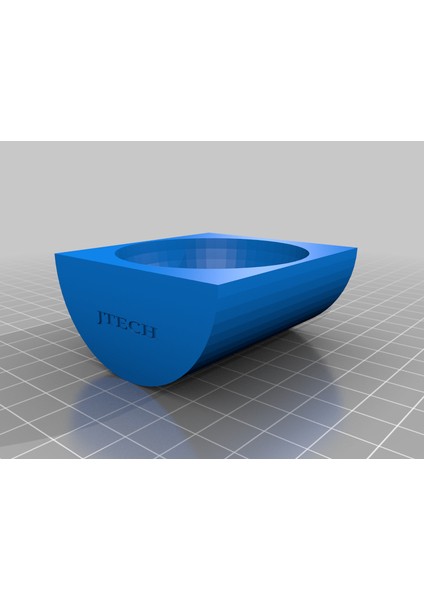 Banyo Bombası Kalıbı (Sadece Plastik Aparattır!!!) 3D