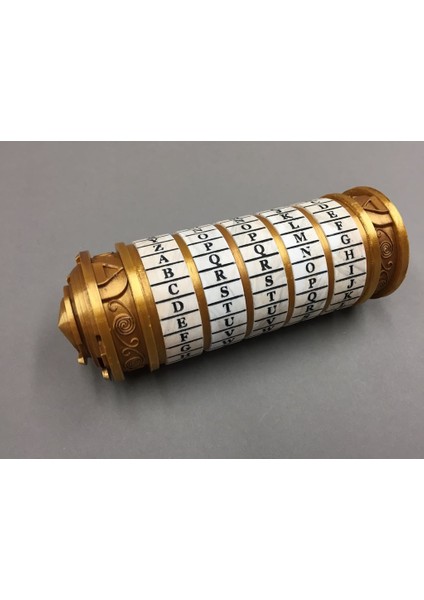 Da Vinci Kodu Cryptex, Ekranlı Pervane Dayalı (Sadece Plastik Aparattır!!!) 3D