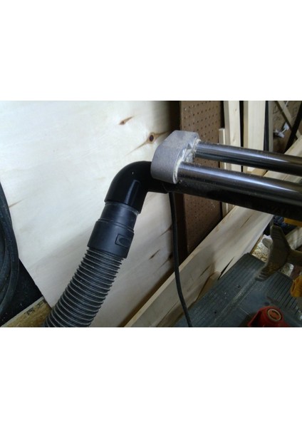 Dewalt Gönye Testere - Shop-Vac Adaptörü (Sadece Plastik Aparattır!!!) 3D