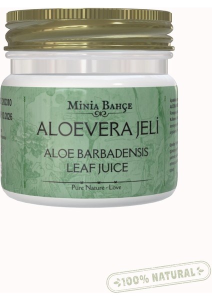 Aloe Vera Jel %100 Saf 75 ml