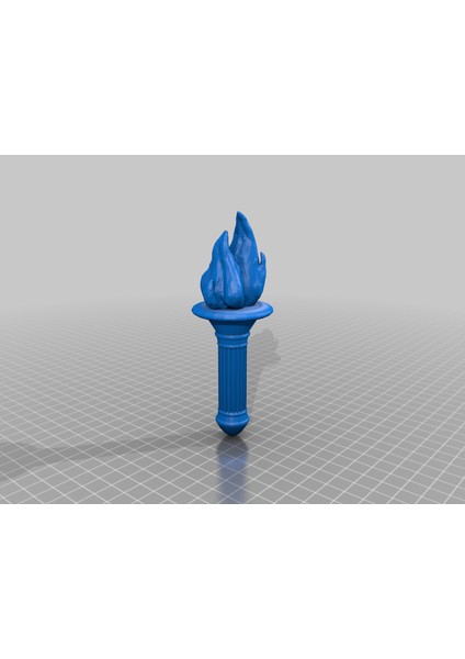 Meşale (Sadece Plastik Aparattır!!!) 3D