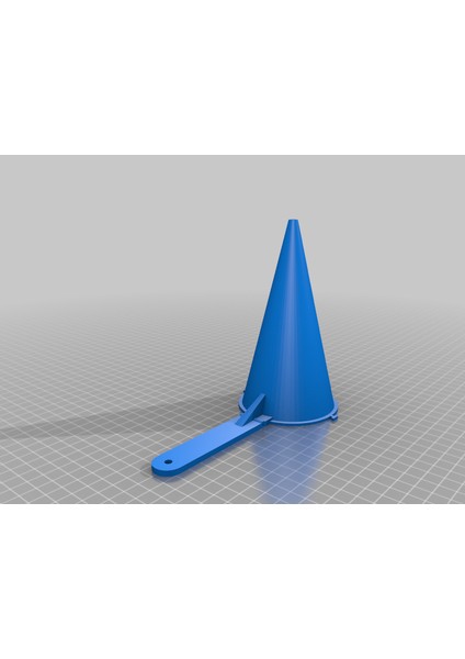 Açık Kapalı Mekanizma ile Huni (Sadece Plastik Aparattır!!!) 3D modelleri