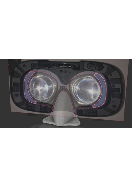 Oculus Rift S, Quest, Cv1 Duvar Montajı (Sadece Plastik Aparattır!!!) 3D