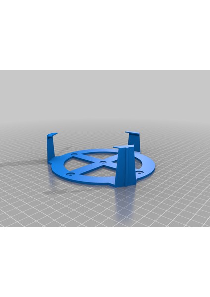 Tp-Link Deco M9 Artı Örgü Duvar/tavan Montajı (Sadece Plastik Aparattır!!!) 3D