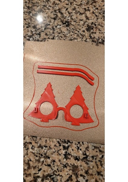 Noel Ağacı Gözlükleri (Plastik Aparattır!!!) 3D modelleri