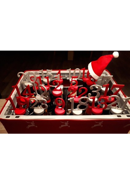 Bira Şişesi Advent Takvimi (Sadece Plastik Aparattır!!!) 3D