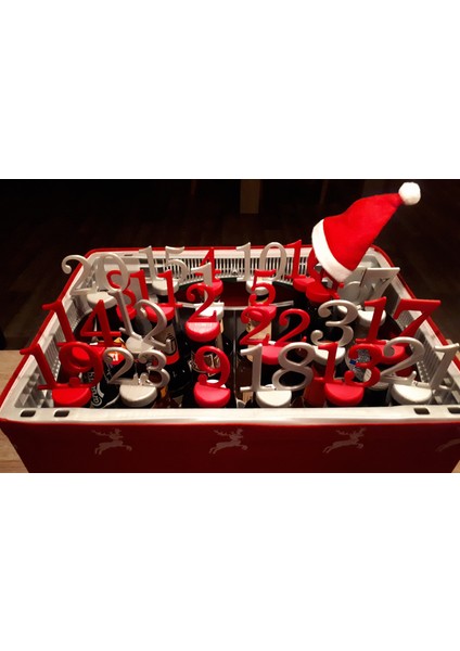 Bira Şişesi Advent Takvimi (Sadece Plastik Aparattır!!!) 3D