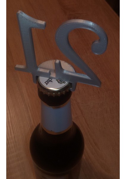 Bira Şişesi Advent Takvimi (Sadece Plastik Aparattır!!!) 3D