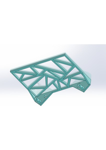 Geometrik Cüzdan ve Anahtar Sahibi (Plastik Aparattır!!!) 3D