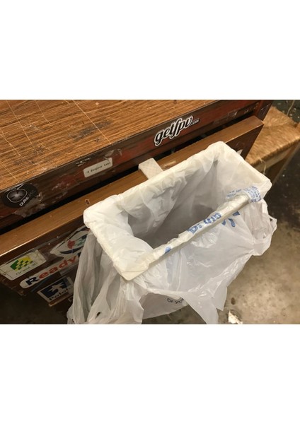 Plastik Taşıyıcı Torba Çöp Veya Çöp Kutusu/çanta Tutucu (Plastik Aparattır!!!) 3D
