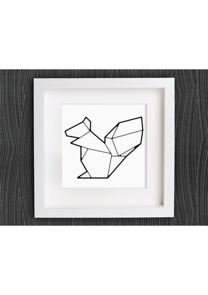 Özelleştirilebilir Origami Sincap (Plastik Aparattır!!!) 3D fiyatları
