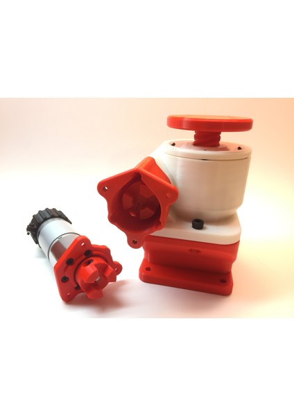 Motorla Tahrikli 1/15 Ton Jack Vidası (Plastik Aparattır!!!) 3D modelleri