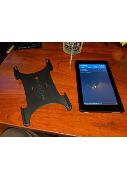 Amazon Fire 7 (2017) Stellar Labs LCD Mount Için Dava (Sadece Plastik Aparattır!!!) 3D