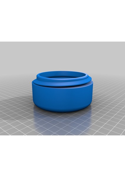 Vida Şapkalı Şeker Kutusu (Plastik Aparattır!!!) 3D modelleri