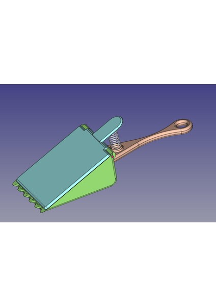 Mini Pelle Pour Aquarium (Akvaryum Için Mini Kürek) (Plastik Aparattır!!!) 3D fırsatları