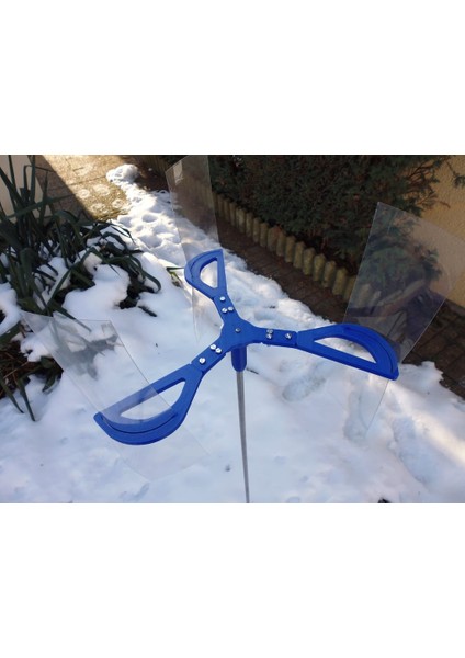 Dikey Eksen Rüzgar Türbini (Sadece Plastik Aparattır!!!) 3D fırsatları