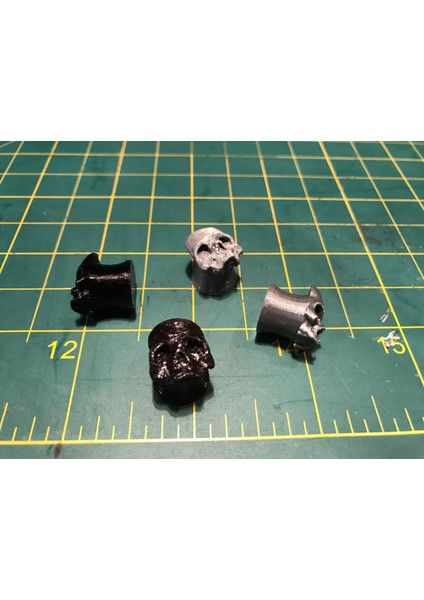 Kafatası Kulak Göstergeleri 10MM (Sadece Plastik Aparattır!!!) 3D modelleri