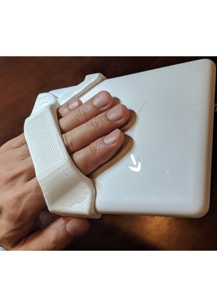 Tek Elli Kindle Holder (Kindle 8 Nesil, 10 Nesil, Oasis) (Sadece Plastik Aparattır!!!) 3D