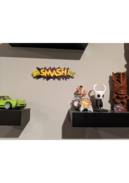 Super Smash Bros N64 Logosu (Sadece Plastik Aparattır!!!) 3D