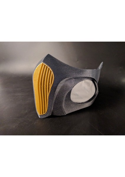 Hepa Filtreli Solunum Maskesi (Sadece Plastik Aparattır!!!) 3D