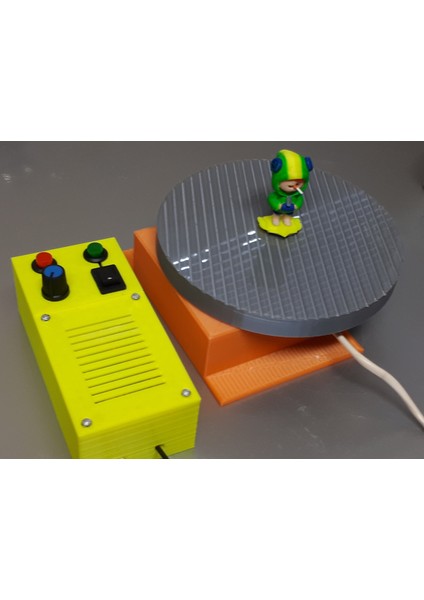 Sprey Boyama Için Motorlu Döner Tabla (Sadece Plastik Aparattır!!!) 3D fiyatları