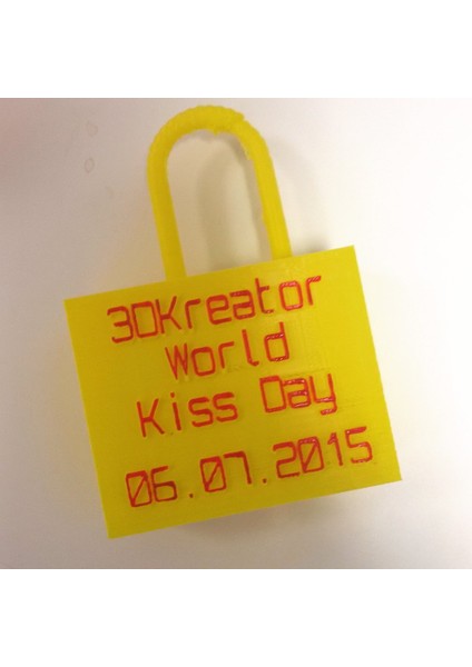 Kişiselleştirilebilir Köprü Aşk Kilidi (Plastik Aparattır!!!) 3D fiyatları