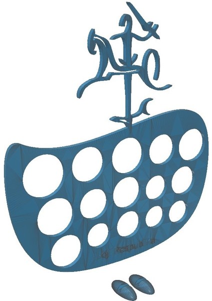 Madeni Para Standı. Ikinci Litvanya Cumhuriyeti (Sadece Plastik Aparattır!!!) 3D modelleri