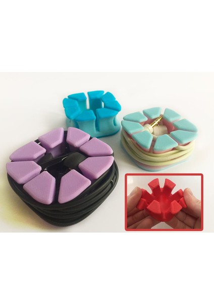 Kulaklık Tutucu - 3 Boyut (Plastik Aparattır!!!) 3D