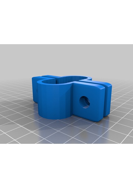 3/4 "dübel Kullanan Işaretler Için Braket (Sadece Plastik Aparattır!!!) 3D modelleri