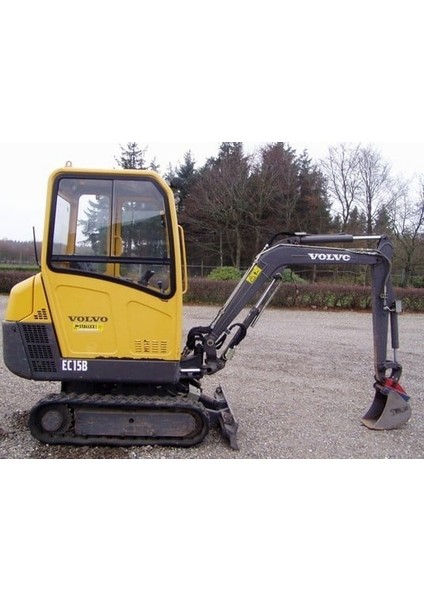 Volvo Ec Için Anahtar 15 Xtv Mini Excavator (2004) (Sadece Plastik Aparattır!!!) 3D