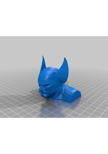 Wolverine Büstü (Sadece Plastik Aparattır!!!) 3D