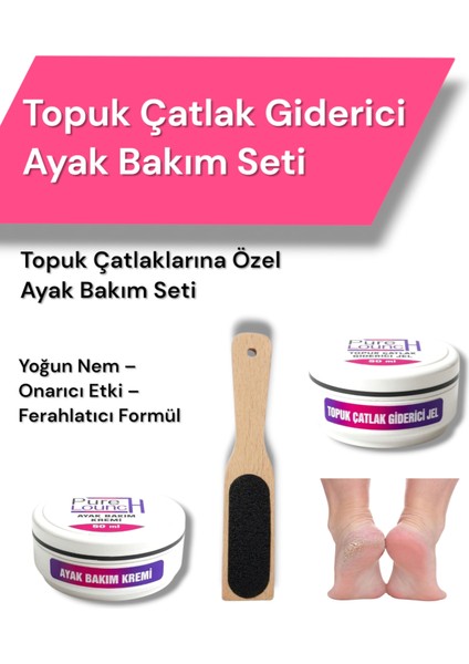 Topuk ve Ayak Bakım Seti