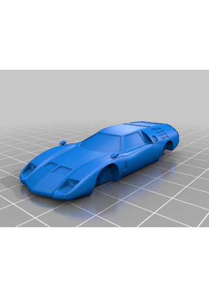 Mazda RX500 (Sadece Plastik Aparattır!!!) 3D