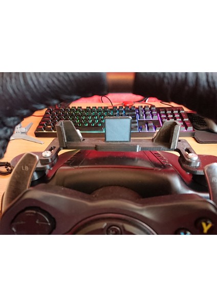 Logitech G29/G920 Tekerlek Modüler Telefon Montajı (Sadece Plastik Aparattır!!!) 3D indirimleri