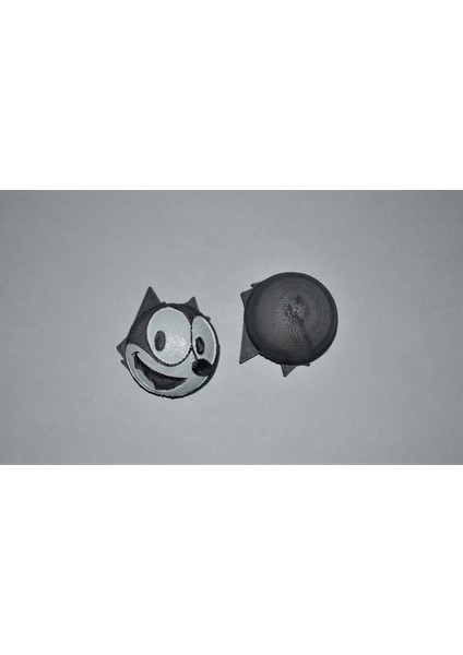 Felix Kedi Gözlük Bezi Tutucusu (Sadece Plastik Aparattır!!!) 3D modelleri