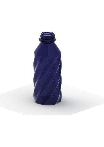 Iplikli Basit Bükülmüş Şişe (Sadece Plastik Aparattır!!!) 3D
