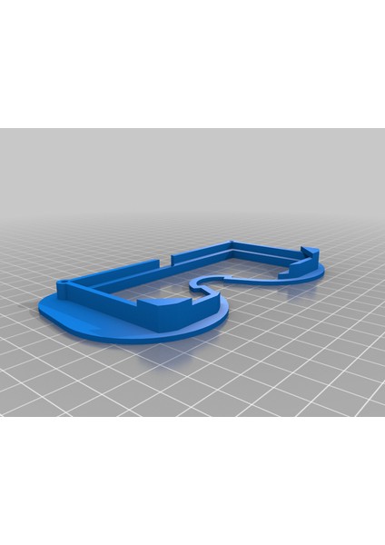 Eclipse Görüntüleme Için Yük Taşıma Gözlük Adaptörünü Barındırmak Için Kaynak Cam (Sadece Plastik Aparattır!!!) 3D