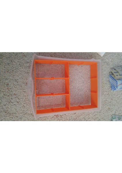 Özelleştirilebilir Çekmece Organizatörü (Plastik Aparattır!!!) 3D